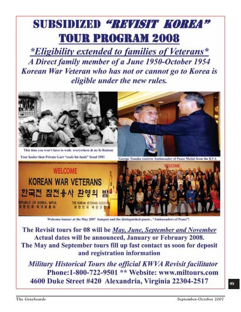 The Complete Issue - Korean War Veterans Association