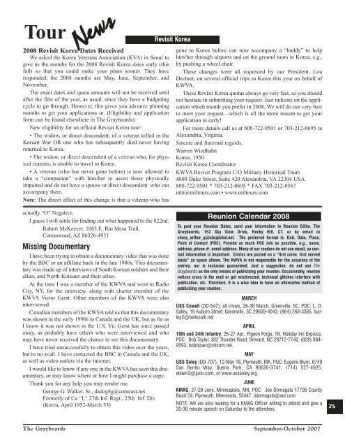 The Complete Issue - Korean War Veterans Association