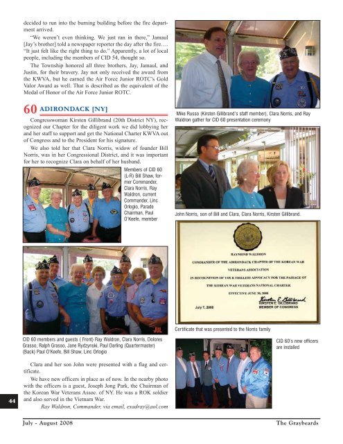 Jul/Aug 2008 - Korean War Veterans Association