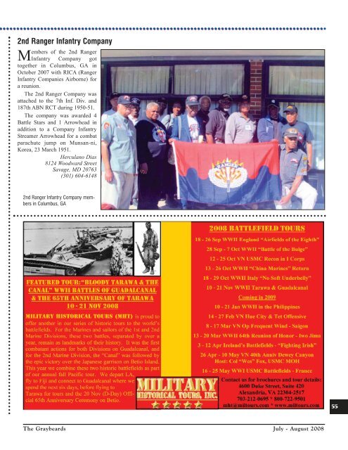 Jul/Aug 2008 - Korean War Veterans Association