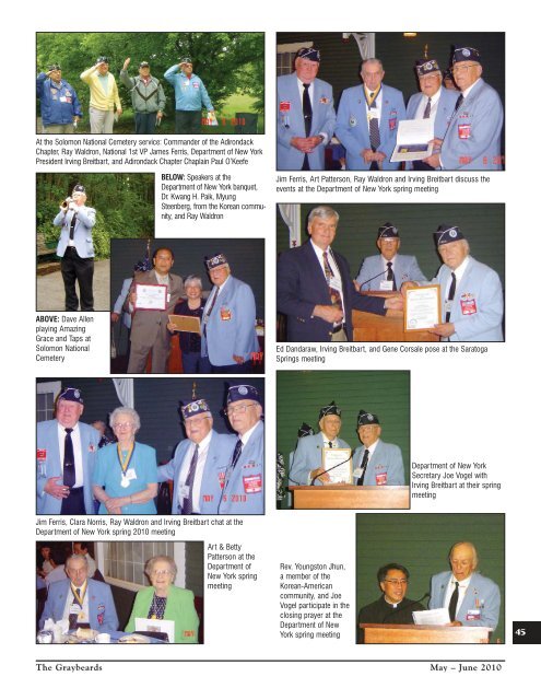 May - Korean War Veterans Association