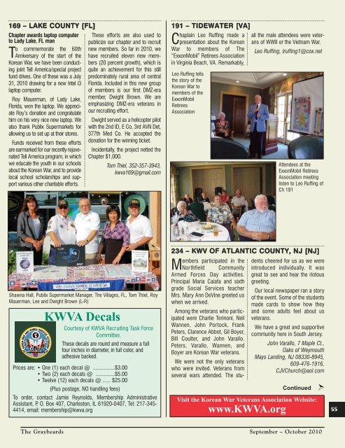 Graybeards - Korean War Veterans Association