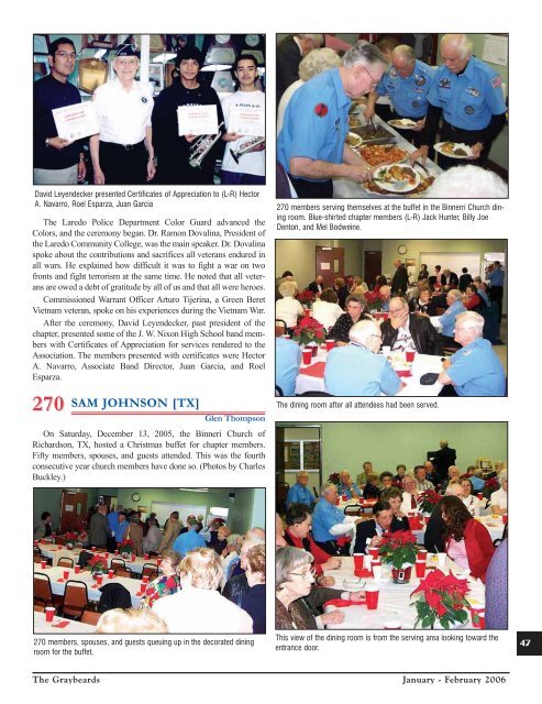 Jan/Feb 2006 - Korean War Veterans Association