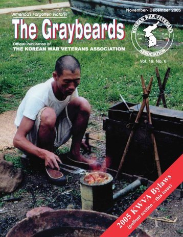 The Graybeards Nov/Dec 2005 - Korean War Veterans Association