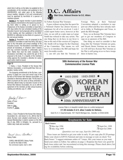 The Graybeards - Korean War Veterans Association