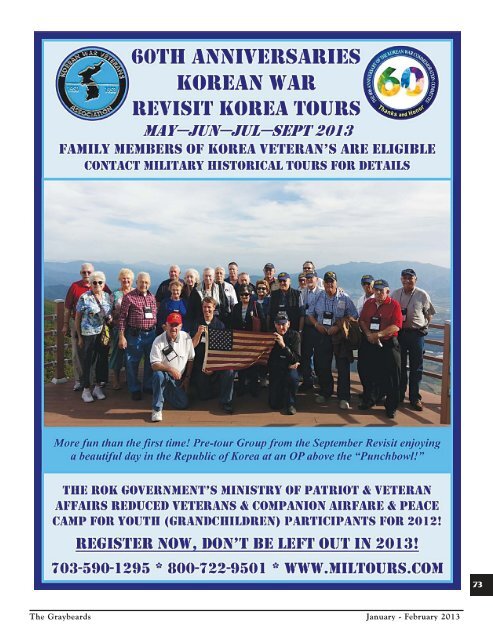 Jan/Feb 2013 - Korean War Veterans Association