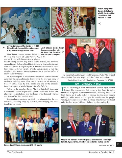 Sep/Oct 2012 - Korean War Veterans Association