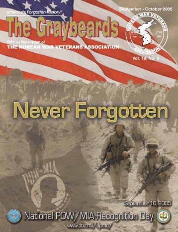 Sep/Oct 2005 - Korean War Veterans Association