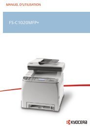 FS-C1020MFP+ - KYOCERA Document Solutions