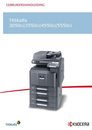 TASKalfa 3050ci/3550ci/4550ci/5550ci - KYOCERA Document ...