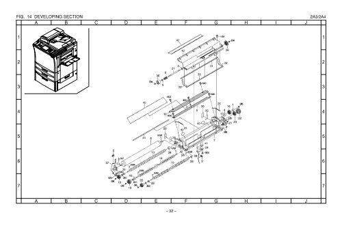 PARTS LIST - kyocera