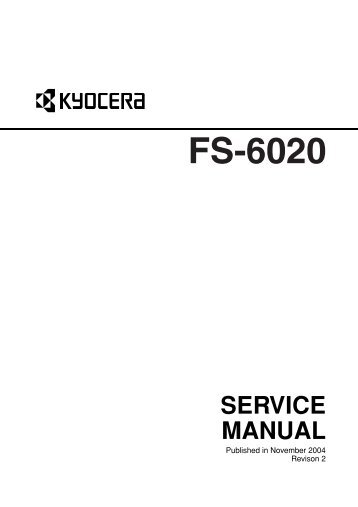 FS-6020 Service Manual - kyocera
