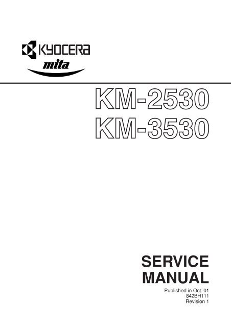 SERVICE MANUAL - kyocera