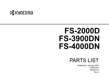 FS-2000D FS-3900DN FS-4000DN - kyocera
