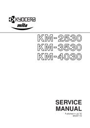 SERVICE MANUAL - kyocera