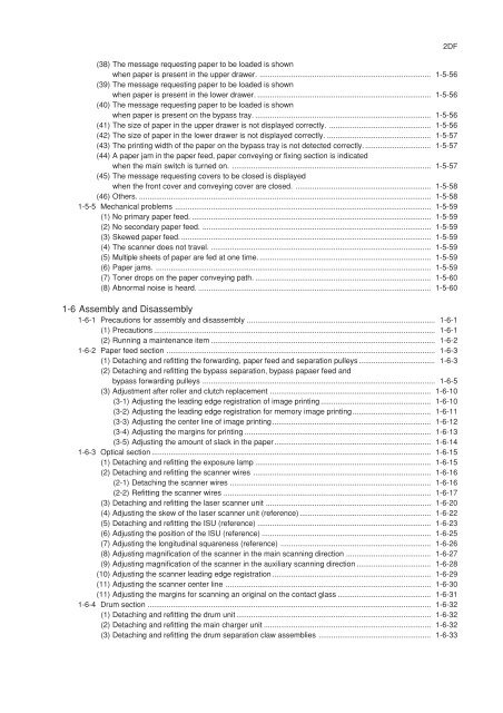 SERVICE MANUAL - kyocera