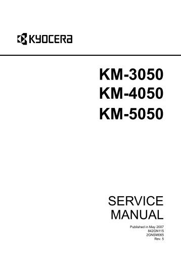 KM-3050 KM-4050 KM-5050 - kyocera