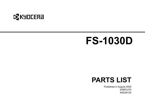 FS-1030D - kyocera