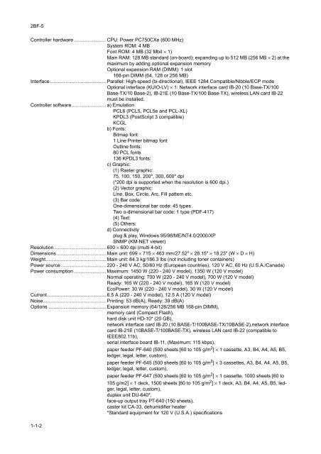 FS-C8026N Service Manual - kyocera