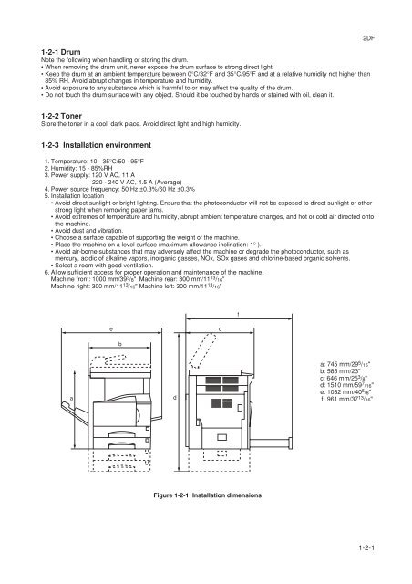 SERVICE MANUAL - kyocera