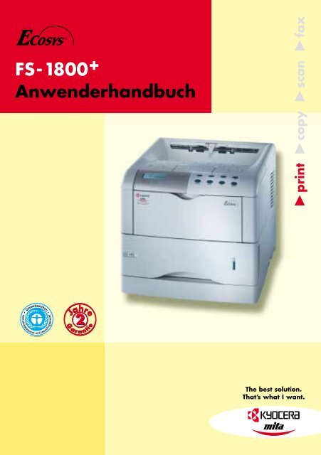 FS-1800+ Anwenderhandbuch.pdf - Kyocera