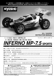 INFERNO MP-7.5 SPORTS - Kyosho