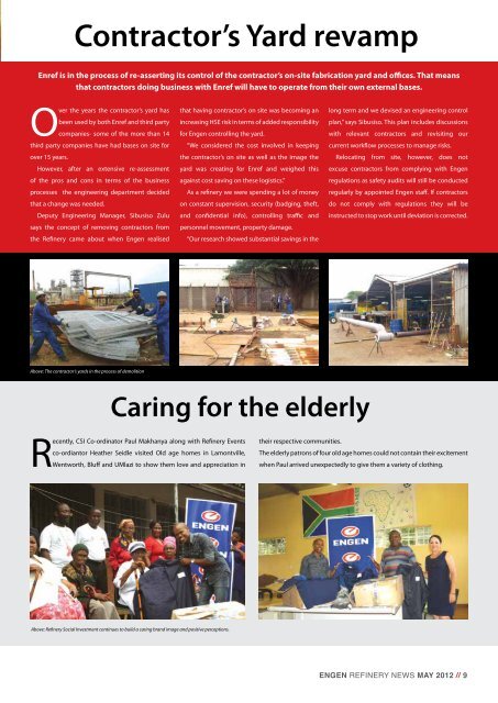 REFINERY NEWS May 2012