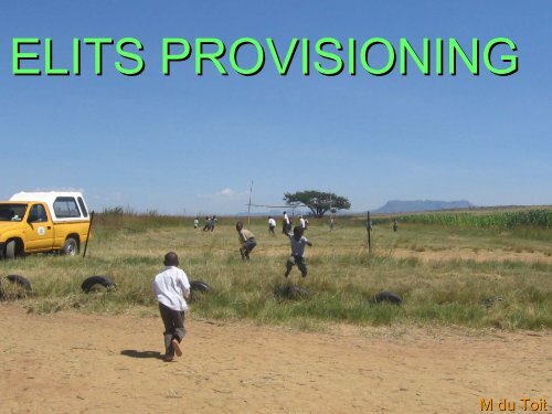 ELITS PROVISIONING SCHOOL LIBRARY POLICY - KZN Education