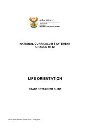 Teacher Life Orientation Lesson Plans Gr 10 12 Pdf Sci Bono