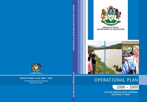 OPERATIONAL PLAN - KwaZulu-Natal Department of Education