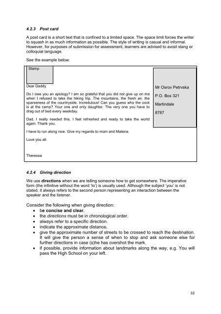 GUIDELINE FOR TEACHING AND WRITING ESSAYS ... - Thutong