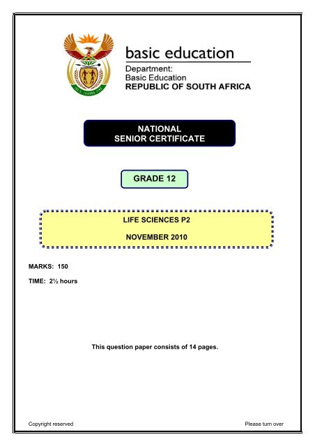 P2Exam - Sci-Bono Discovery Centre