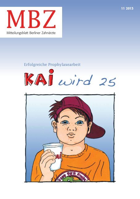 MBZ Ausgabe 11/2013 - Zahnärztekammer Berlin