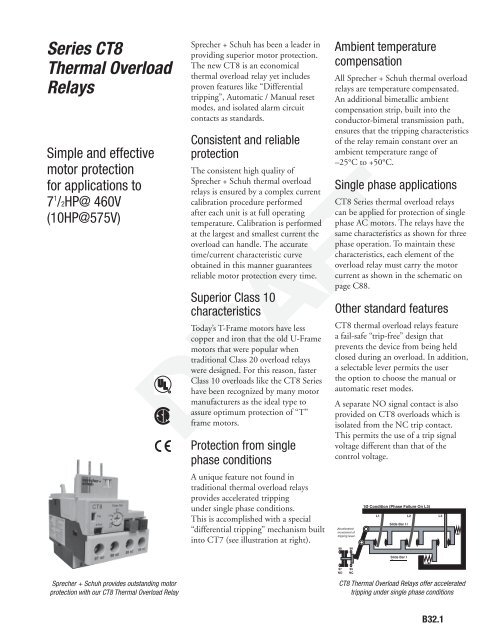 Series CA8 Contactors and CAT8 Starters