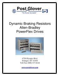 Dynamic Braking Resistors Allen-Bradley PowerFlex Drives