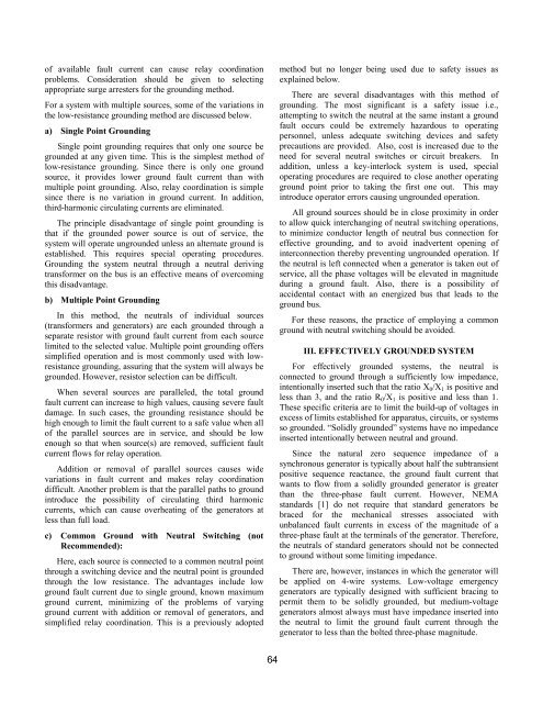 IEEE Hybrid Grounding