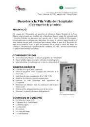 G.Vila Vella cicle superior - Ajuntament de LÂ´Hospitalet