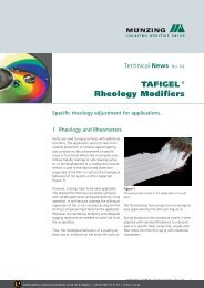 TAFIGEL Â® Rheology Modifiers - Lawrence Industries