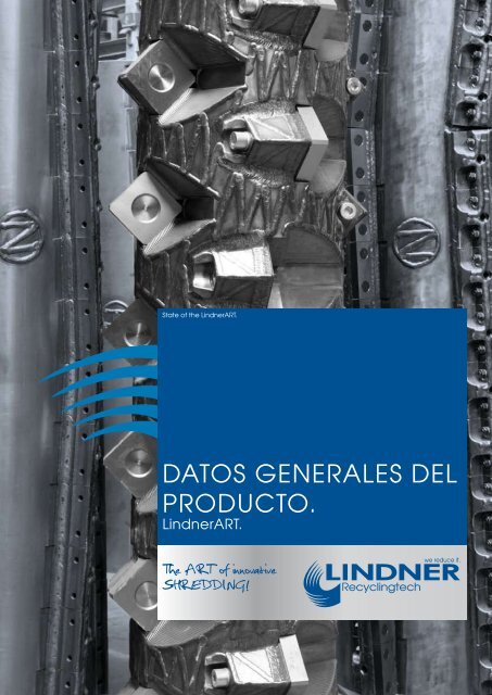 datos generales del producto. - Lindner-Recyclingtech GmbH