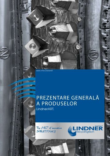 prezentare generalÄ a produselor - Lindner-Recyclingtech GmbH