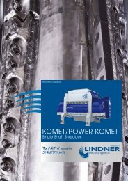 KOMET/POWER KOMET - Lindner-Recyclingtech GmbH