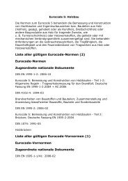 Eurocode 5 Holzbau - La Concept