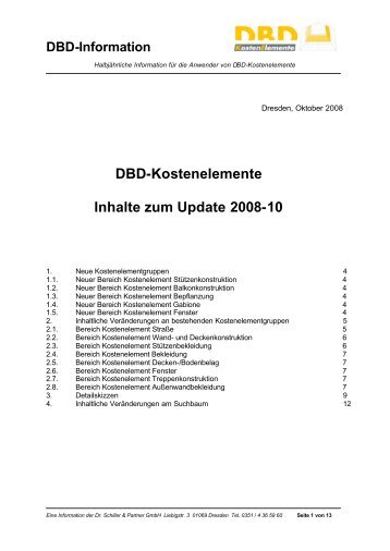 DBD-Information - La Concept