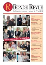 Region Bayern - Ronde des Gourmets