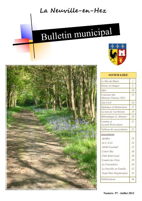 Bulletin municipal - La Neuville en Hez