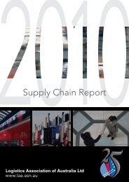 Supply Chain Report - Logistics Association of Australia