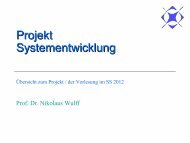 Projekt Systementwicklung - Lab4Inf