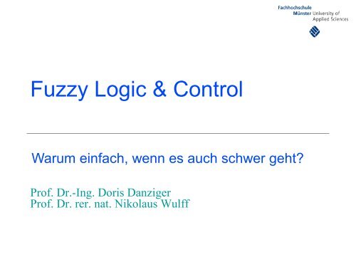 Fuzzy Implikationen - Lab4Inf