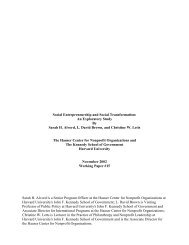 Outline for Comparative Analysis Paper - Harvard Kennedy School ...