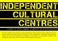 Independent Cultural Centres - LabforCulture.org